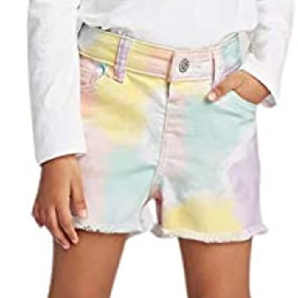 Tie Dye Jean Shorts Super Stretch with Adjustable Waist by Cat & Jack* - Picture 2 of 4